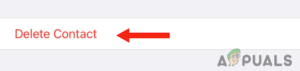 Delete Contact