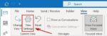 How to Change View in Outlook to Compact, Single or Preview?