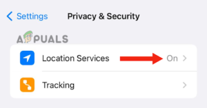 Go to Location Services