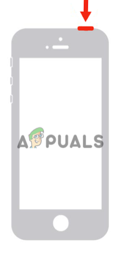 Press the top button and hold it till the power-off slider appears