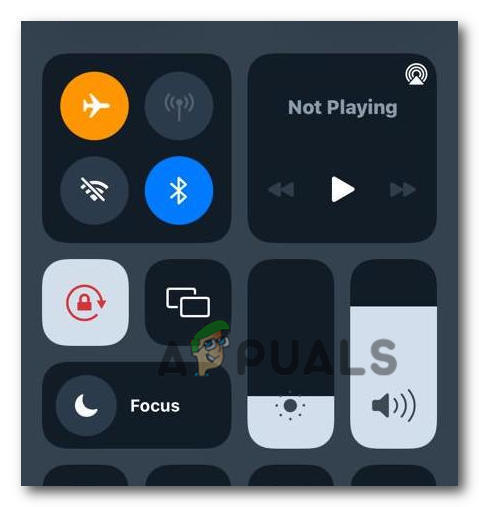 Turn on Airplane mode and turn it back off