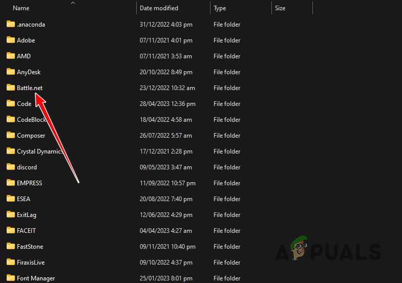 Deleting Battle.net Folder