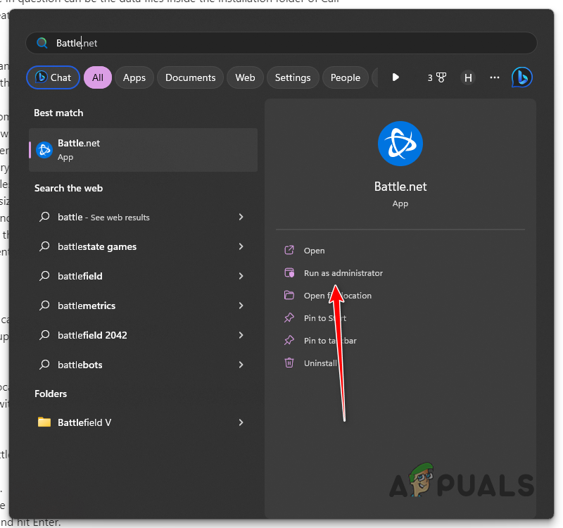 Running Battle.net as Admin