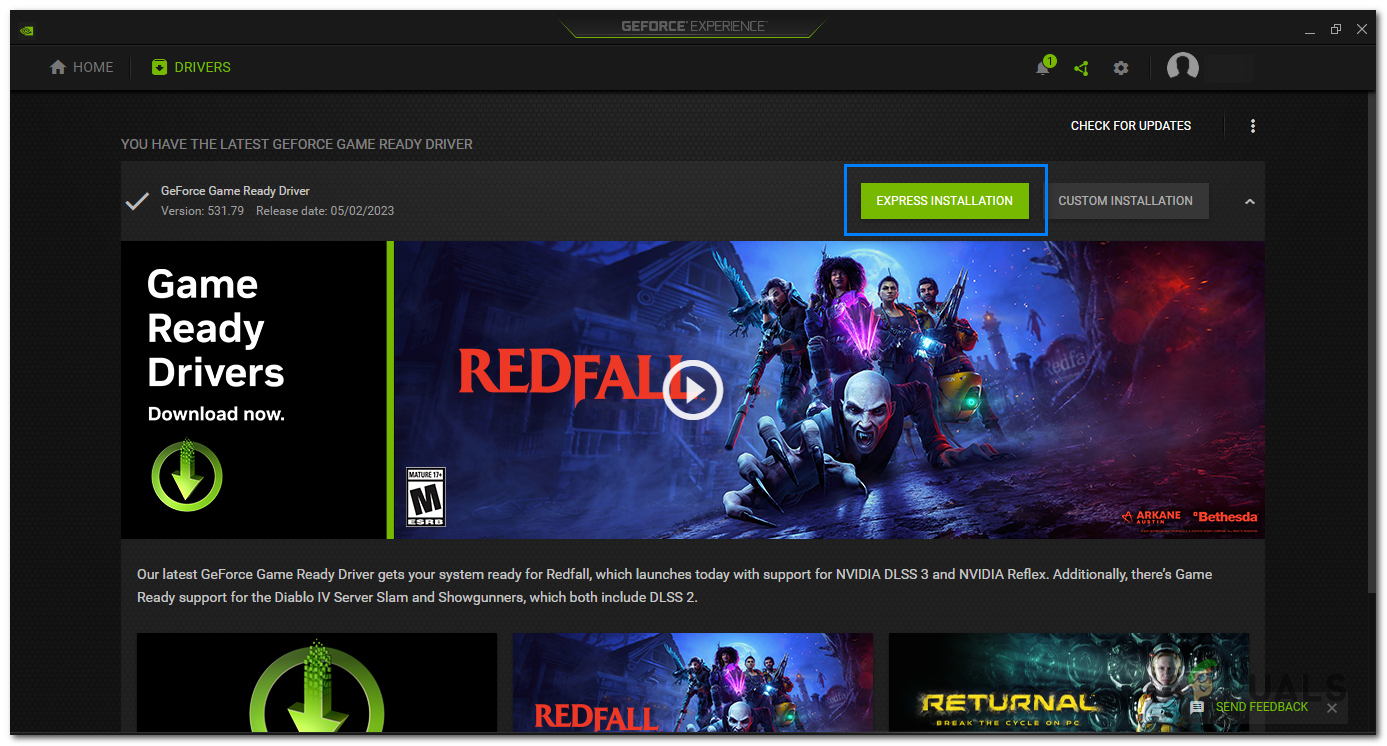 click on Express Installation to start the installation process