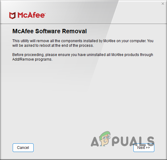McAfee Software Removal