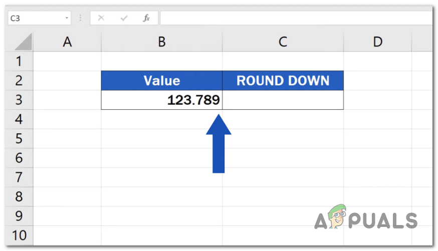 Open your Excel spreadsheet.