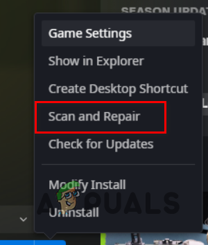 Repairing Game Files on Battle.net