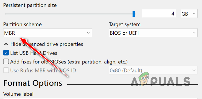 Changing Partition Scheme