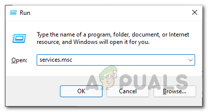 Opening Windows Services