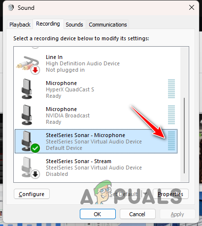 Checking Microphone Functionality