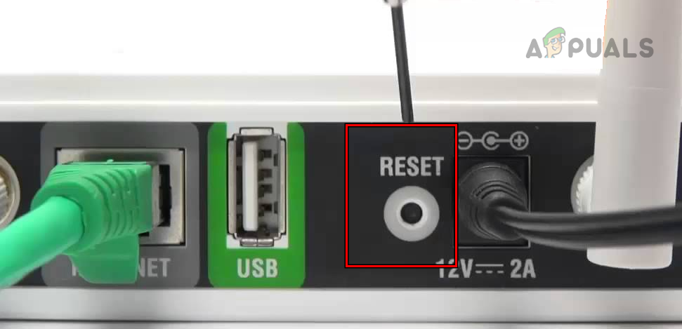 Reset the Router to the Factory Defaults