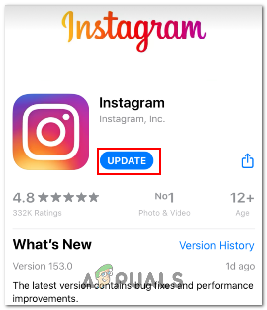 Instagram on App store