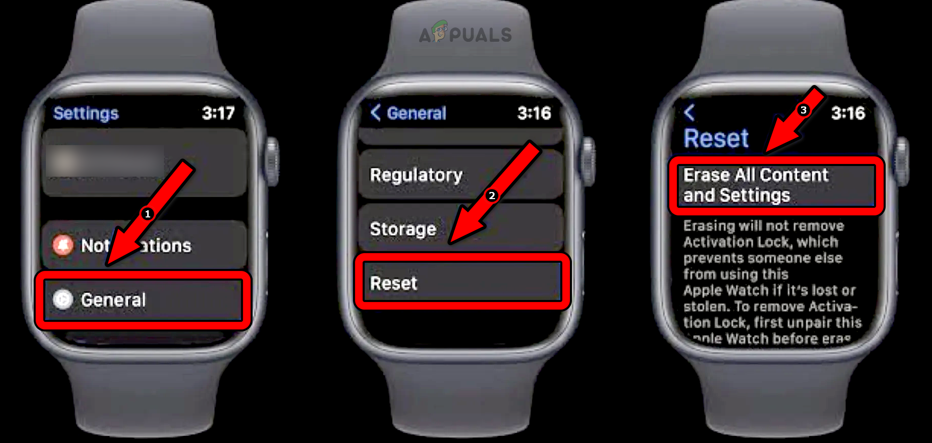 Reset Apple Watch