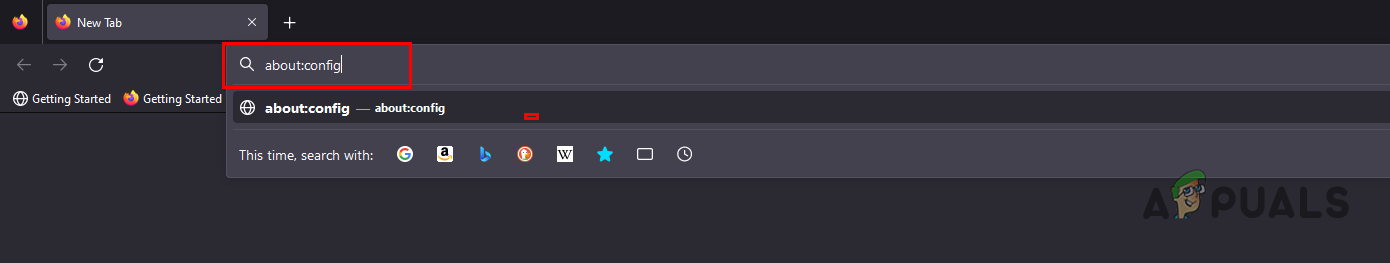 Navigating to Config Page