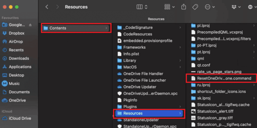 Show Package Contents