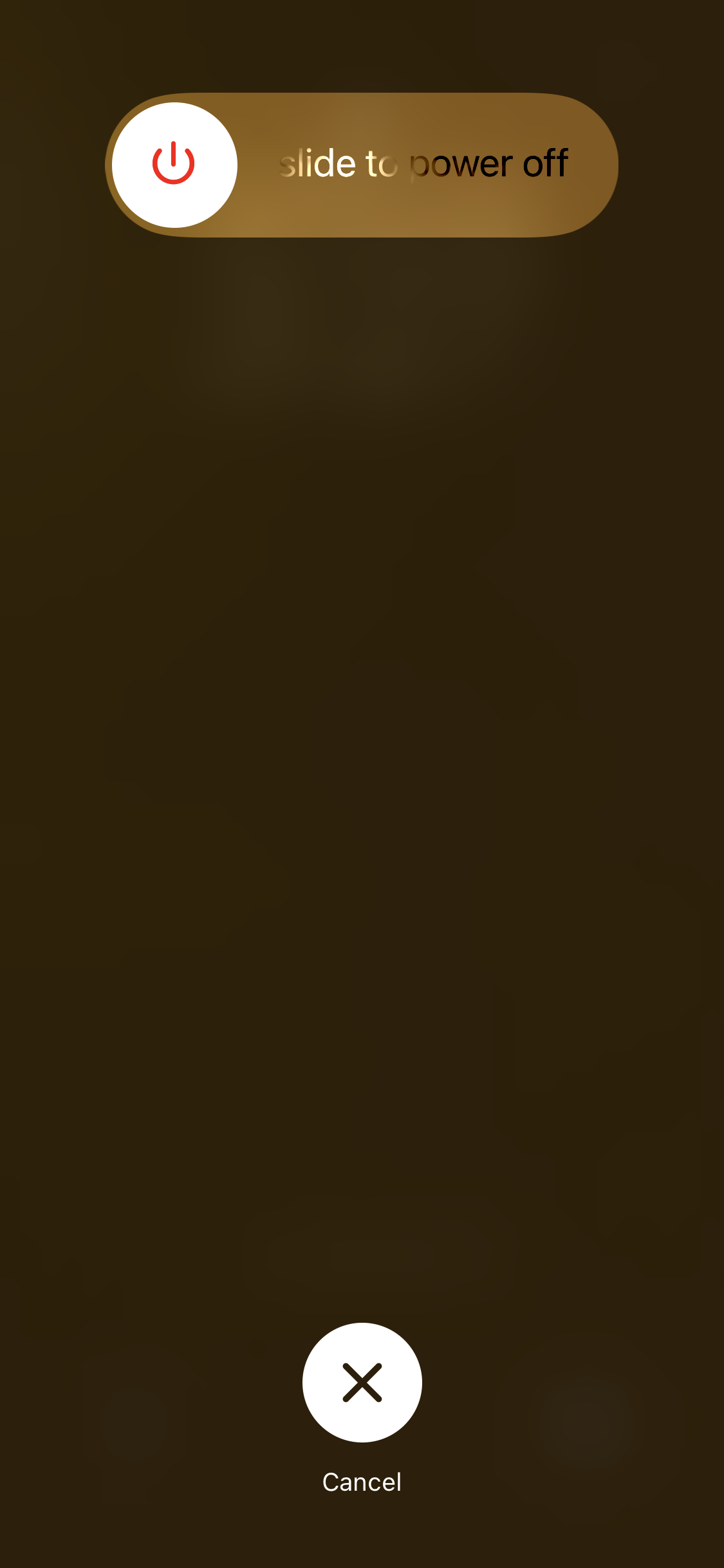 iPhone Power Off Slider screenshot