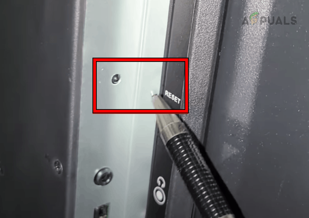 Press the Reset Button on the TCL TV