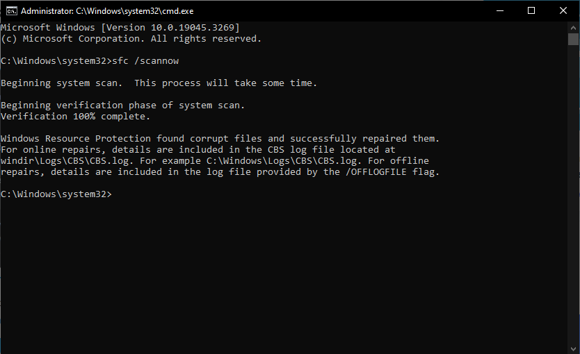 Disk Management could not start Virtual Disk Service (VDS) error