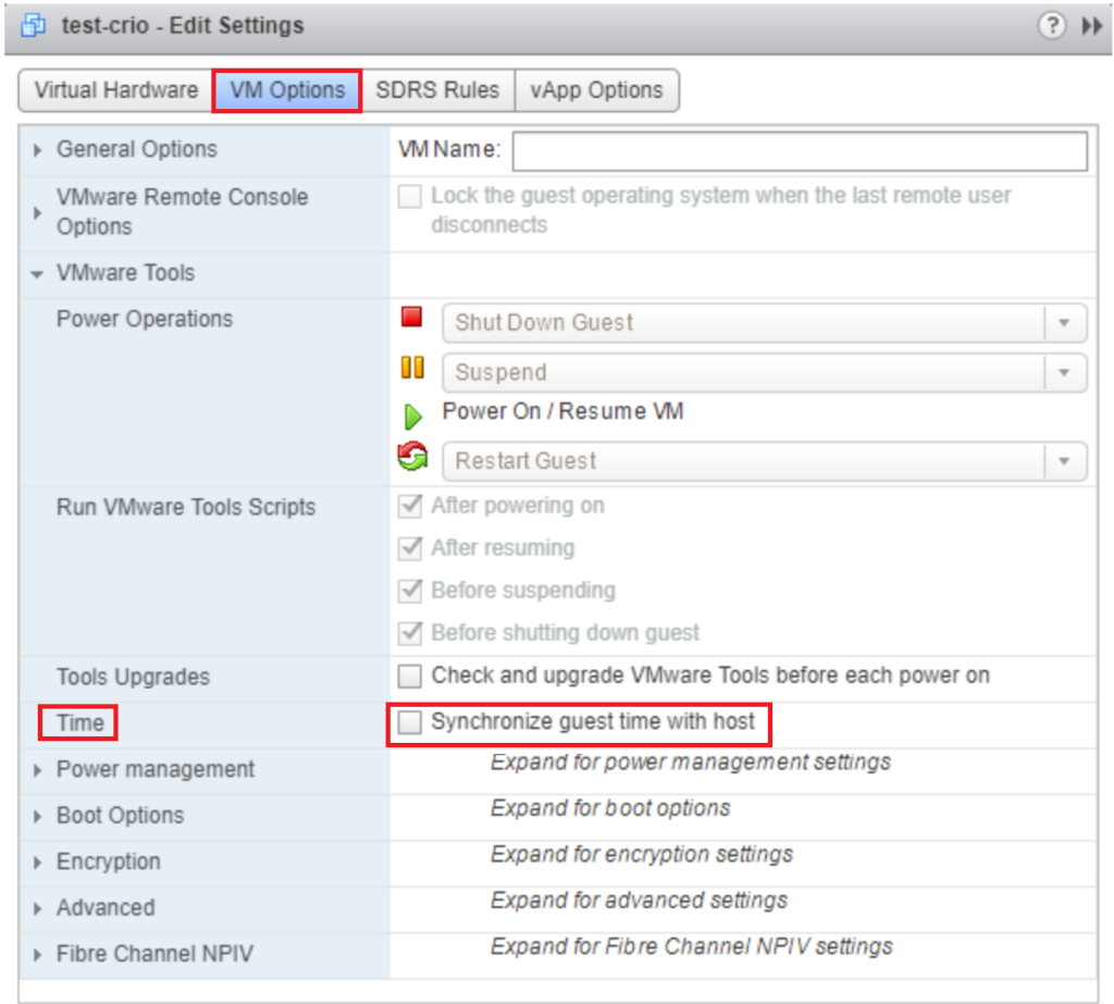synchronize guest time with host