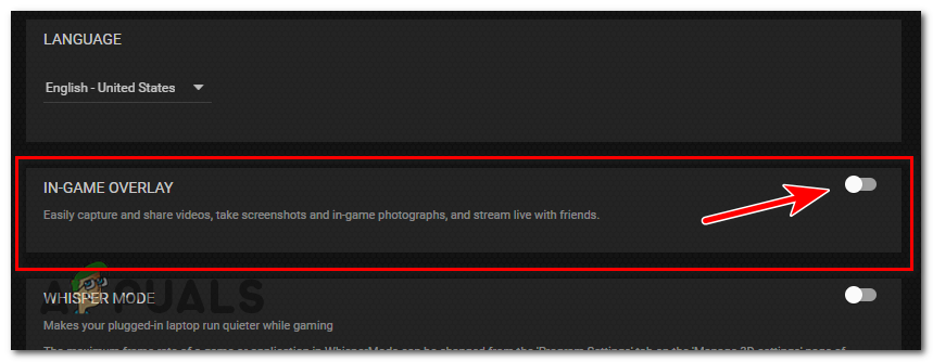 Turn off IN-GAME OVERLAY.