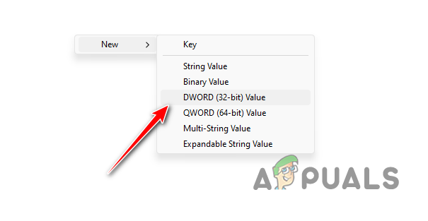 Creating New Registry Key