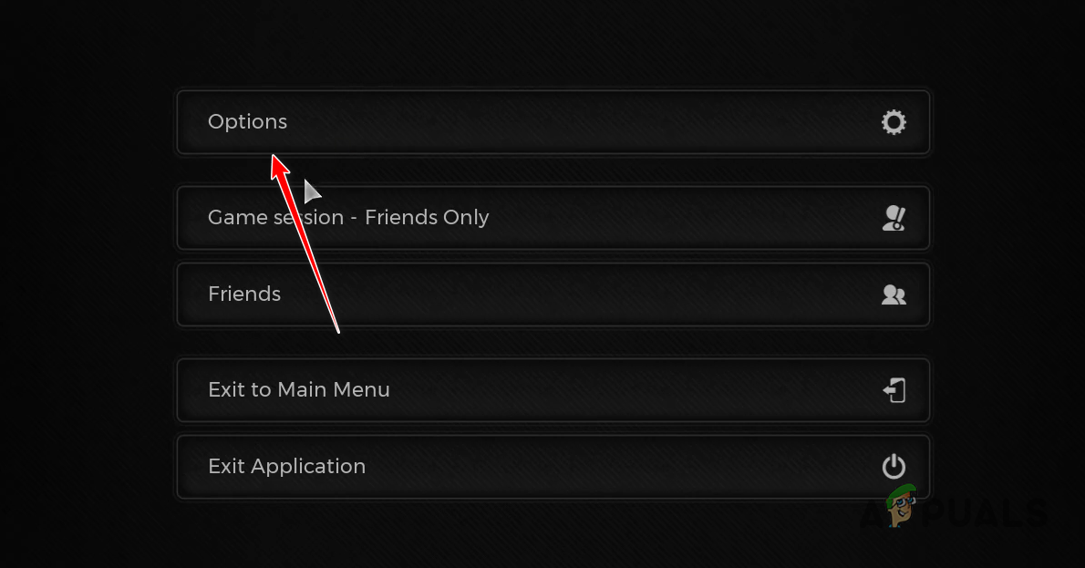 Navigating to Remnant 2 Options menu