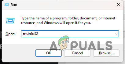 Opening System Information window