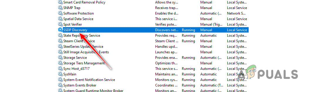 SSDP Discovery Service