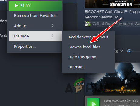 Opening Installation Folder
