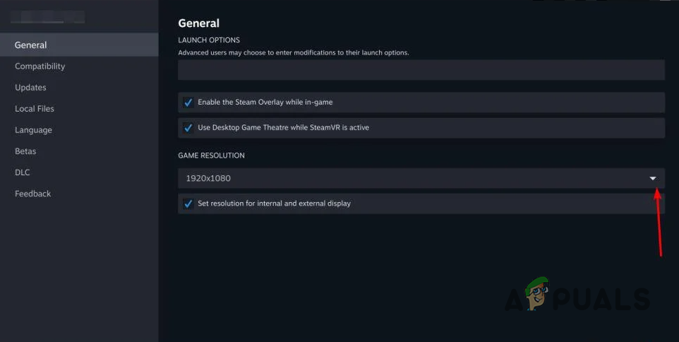 Changing Game Resolution