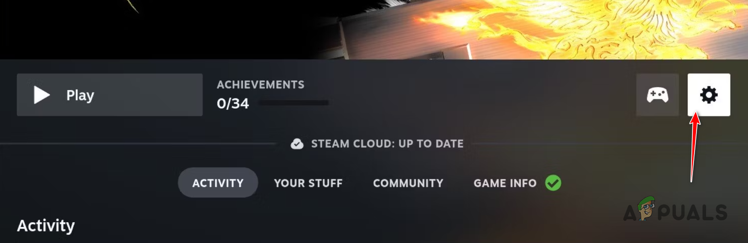 Opening Game Settings Menu