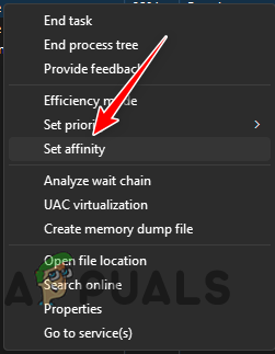 Changing Process CPU Affinity