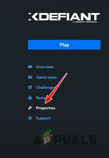 Navigating to Properties