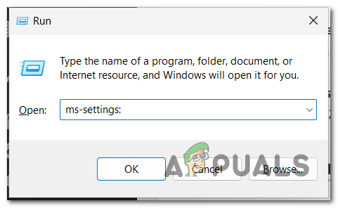 Opening the Windows Settings