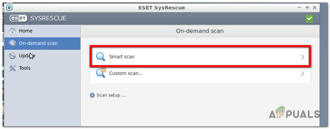 Performing a Smart Scan