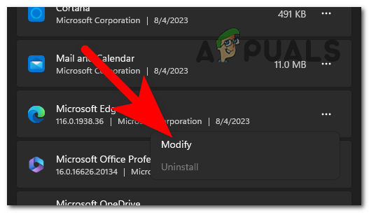 Resetting Microsoft Edge