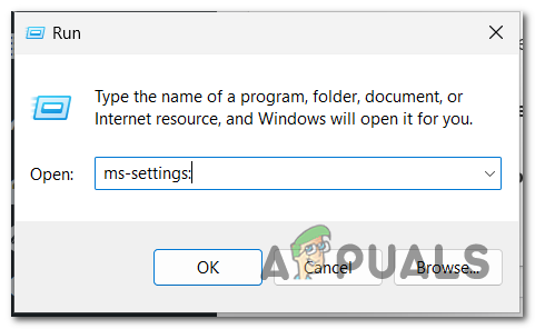Opening the Windows Settings
