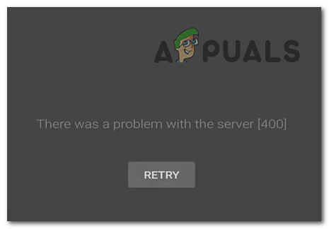 what is the problem of server 400