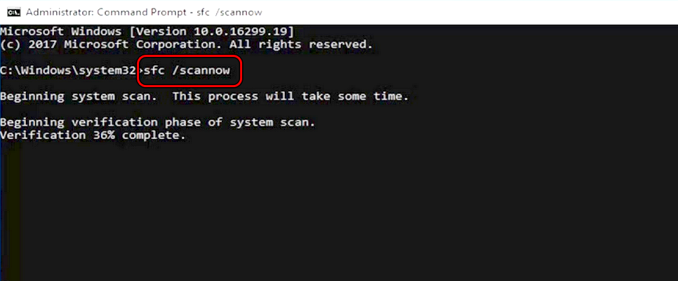 Perform an SFC Scan on Windows 11