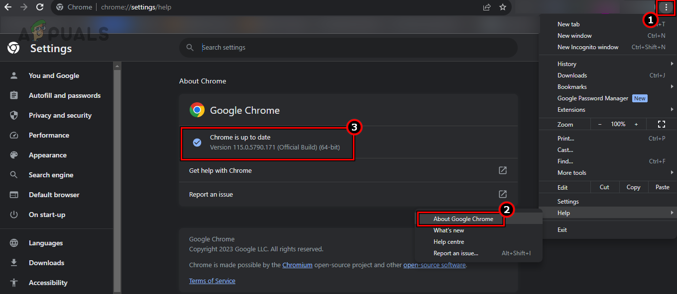 Update Google Chrome