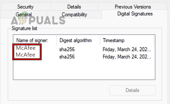 Check Digital Signature of UiHost