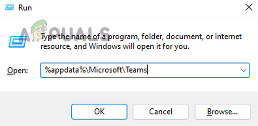 Open Teams Directory Through the Run Command Box