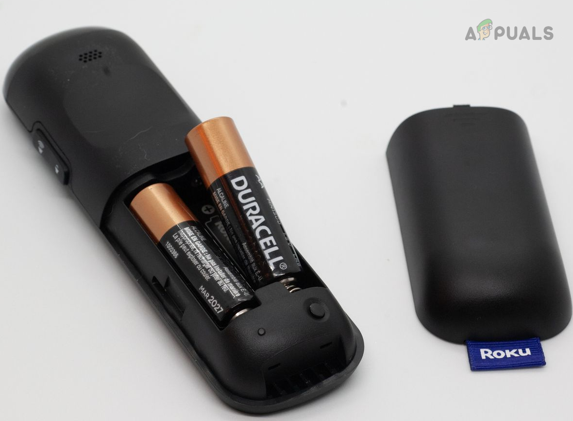 Remove a Single Battery from the Roku Remote