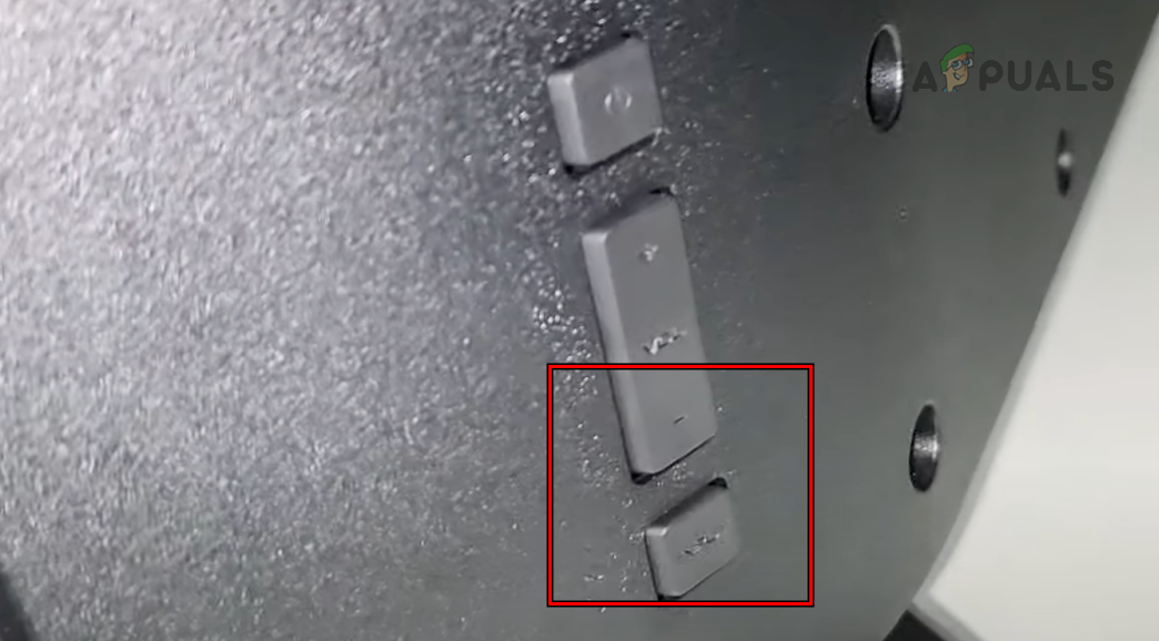 Press the Volume Down and Input Buttons on the Vizio TV