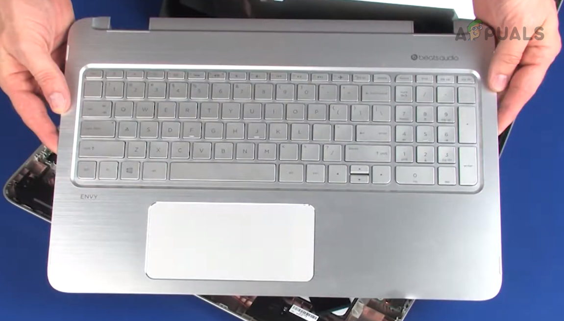 Remove theTop Cover of the HP Envy X360