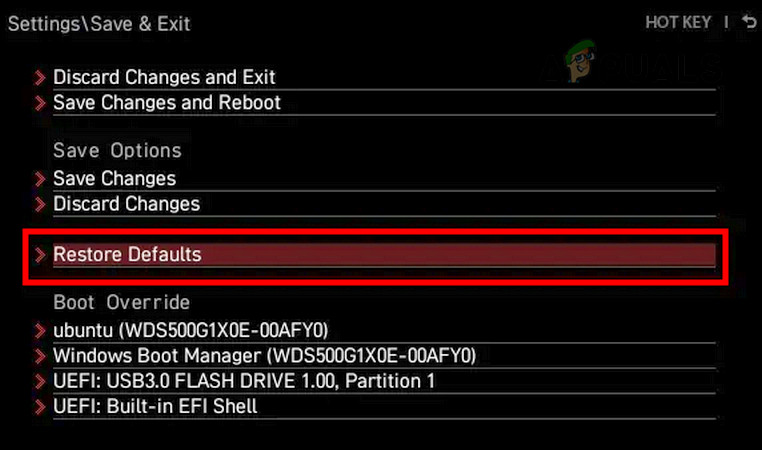 Restore the MSI BIOS to the Defaults