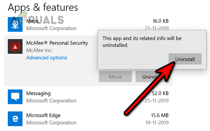 Uninstall McAfee on Windows