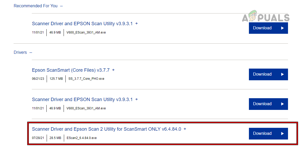 Download Epson Scan 2