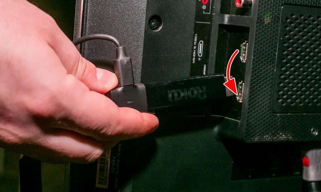 Switch HDMI Port of Roku on the TV