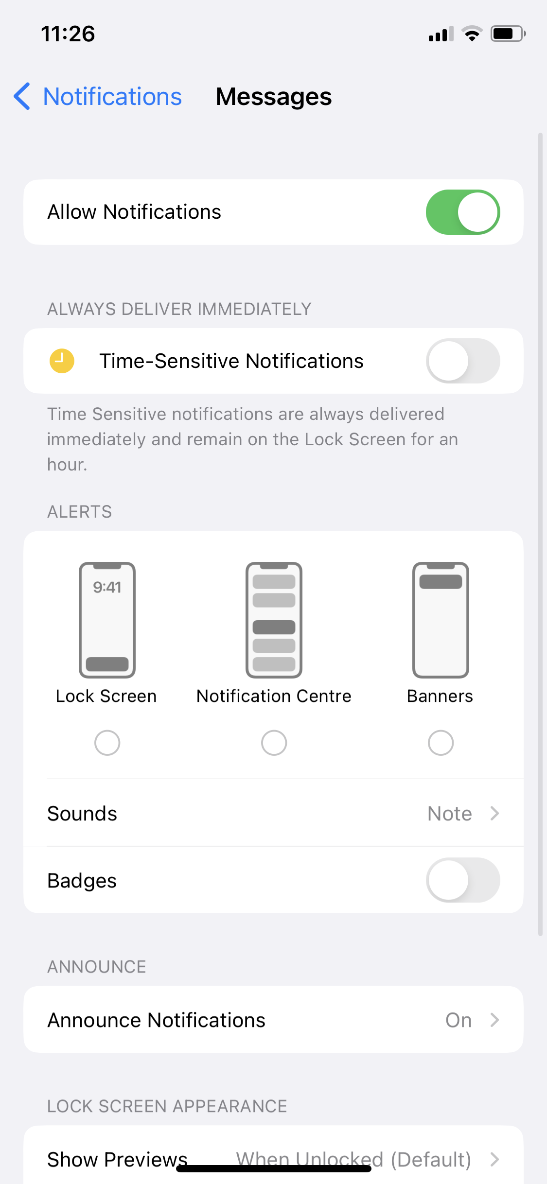 8. iPhone Notifications Alerts screenshot
